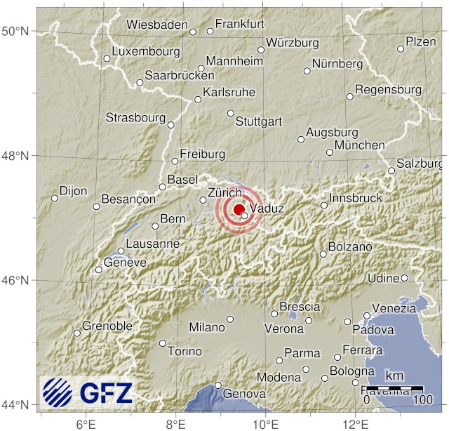 Event Map for GEOFON event gfz2026ichp