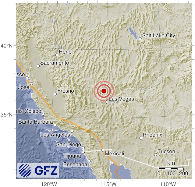 Event Map for GEOFON event gfz2026iitg