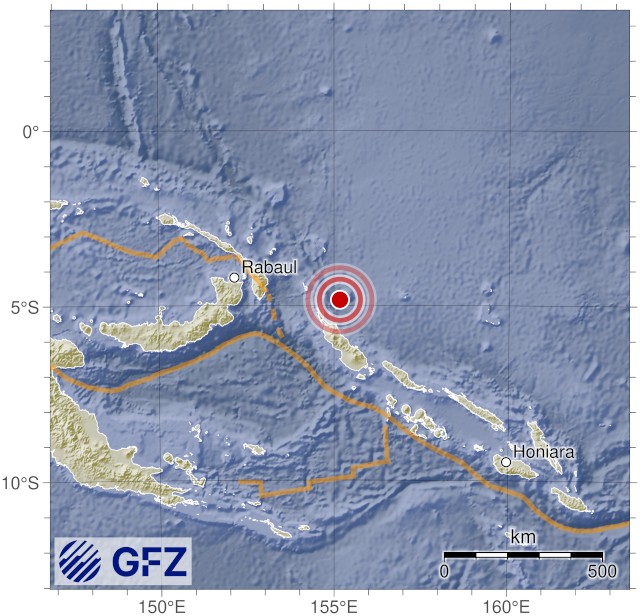 Event Map for GEOFON event gfz2026ivdd