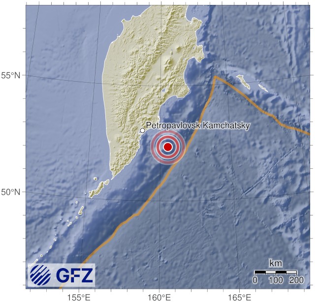 Event Map for GEOFON event gfz2026ligx