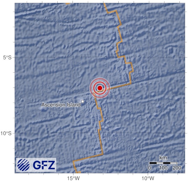 Event Map for GEOFON event gfz2026lzcv